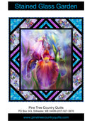 Stained Glass Garden Quilt Pattern Sandy Boobar Sue Harvey Pine Tree Country Quilts PT2076