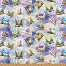Stardust Fables Y5841-81 Violet by Hoffman Fabrics