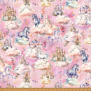 Stardust Fables Y5842-630 Ballet Pink by Hoffman Fabrics