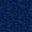 Starry Night 29264-46 Brushstroke Dk Blue Multi by Elena Belokrinitski for Northcott