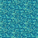 Starry Night 29264-64 Brushstroke Teal Multi by Elena Belokrinitski for Northcott