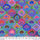 Step Flower PWGP202.BLUE by Kaffe Fassett for FreeSpirit