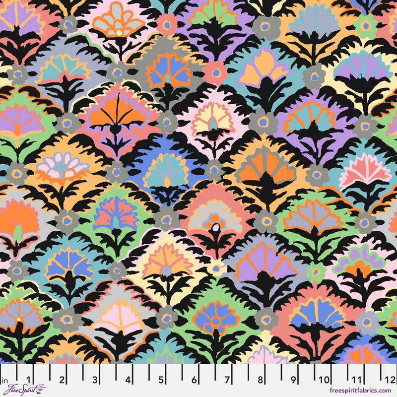 Step Flower PWGP202.CONTRAST by Kaffe Fassett for FreeSpirit