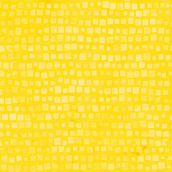 Stepping Stones Batik S2355-9 Yellow by Hoffman Fabrics
