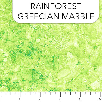 Stonehenge Gradations 39303-71 Rainforest Greecian Marble by Linda Ludovico for Northcott.