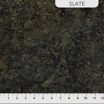 Stonehenge Gradations II 26755-98 Slate Sienna Marble by Linda Ludovico for Northcott