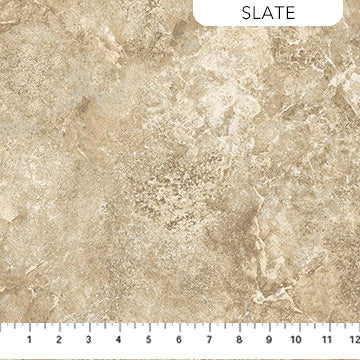Stonehenge Gradations II 26756-980 Slate Light Quartz by Linda Ludovico for Northcott
