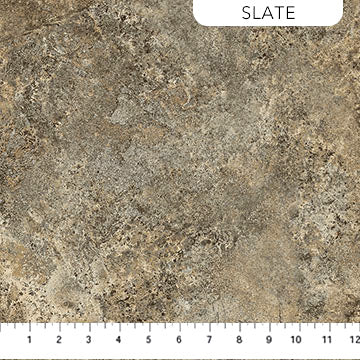 Stonehenge Gradations II 26757-98 Slate Slate by Linda Ludovico for Northcott