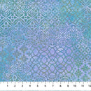 Stonehenge Marrakech 26819-64 Turquoise Multi Patchwork by Linda Ludovico for Northcott