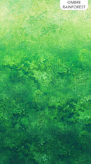 Stonehenge Gradations Ombre DP39420-72 Rainforest by Linda Ludovico for Northcott