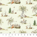 Story Book 91334-70 Scene Green by FIGO Studio for FIGO Fabrics