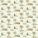 Story Book 91334-70 Scene Green by FIGO Studio for FIGO Fabrics
