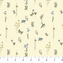 Story Book 91336-50 Plants Yellow by FIGO Studio for FIGO Fabrics