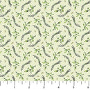 Story Book 91339-74 Leaves Green by FIGO Studio for FIGO Fabrics