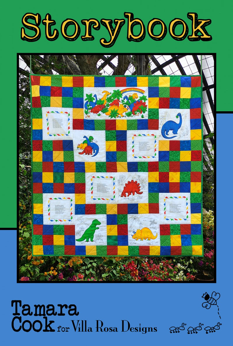 Storybook Quilt Pattern Tamara Cook Villa Rosa Designs VRDMC028