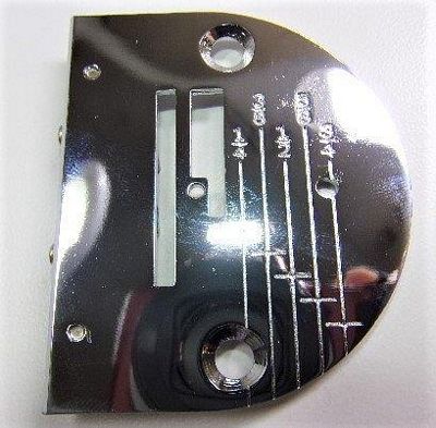 Straight Stitch Needle Plate for Singer Featherweight 221, 222, and Singer 301 top