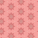 Strawberries and Cream A-356-E Plumeria Crystal by Edyta Sitar for Andover Fabrics