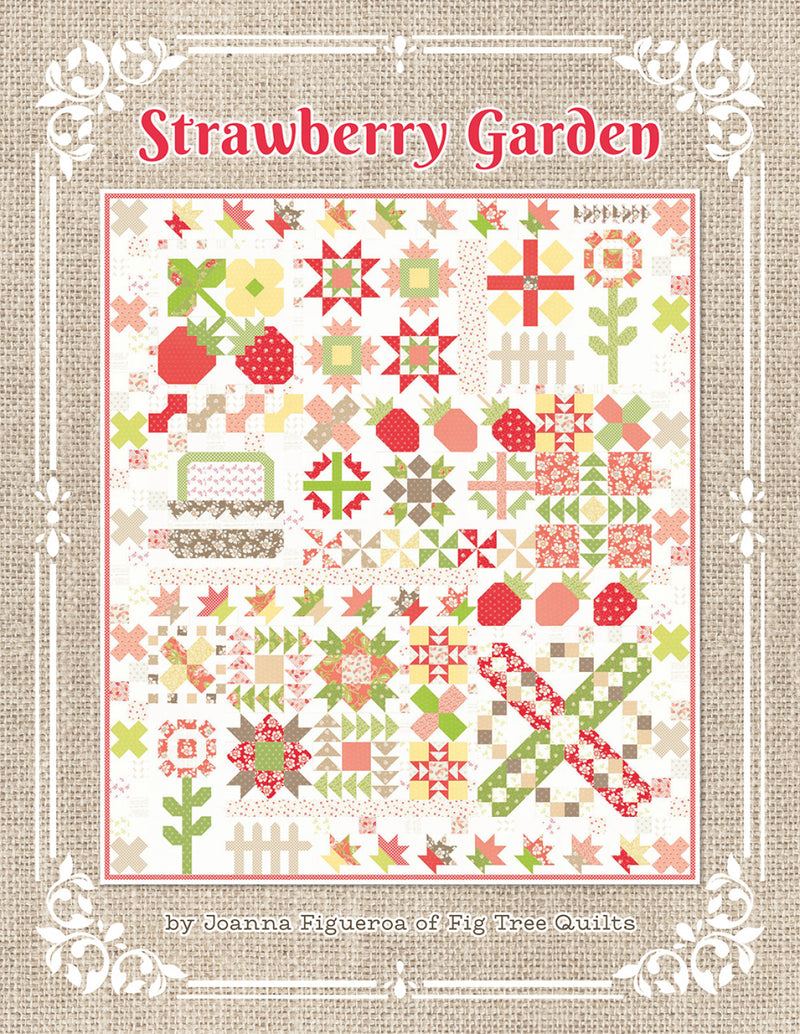 Strawberry Garden Book Joanna Figueroa Fig Tree Quilts It's Sew Emma ISE956