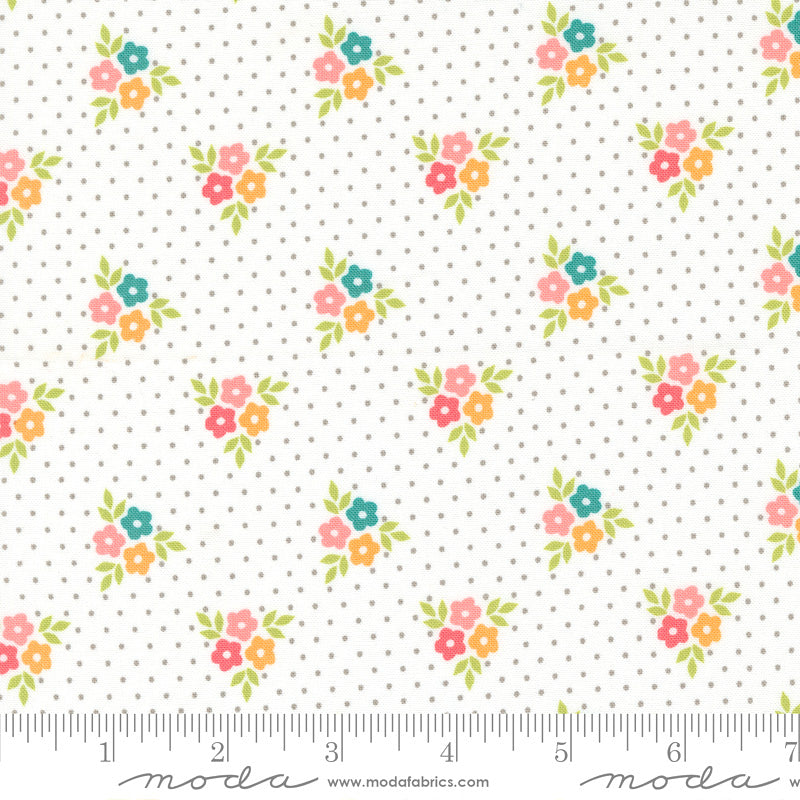 Strawberry Lemonade 37672-11 Cloud by Sherri & Chelsi for Moda