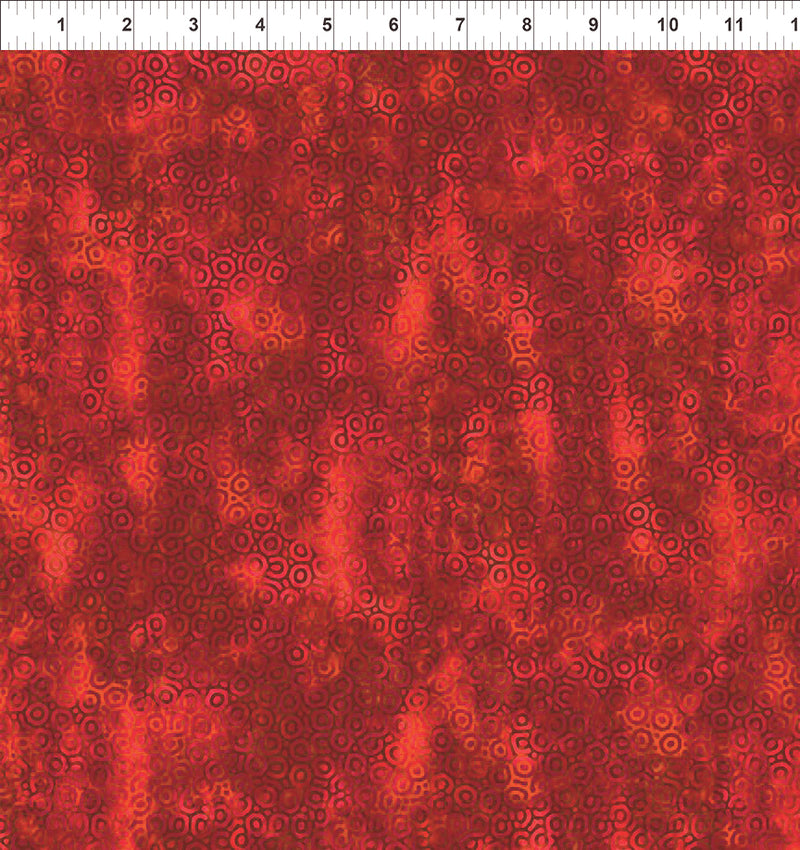 Sunshine 2SS-1 Red by Jason Yenter for In The  Beginning Fabrics