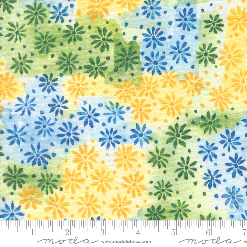 Sunshine & Blue Skies 39829-11 Multi by Create Joy Project for Moda