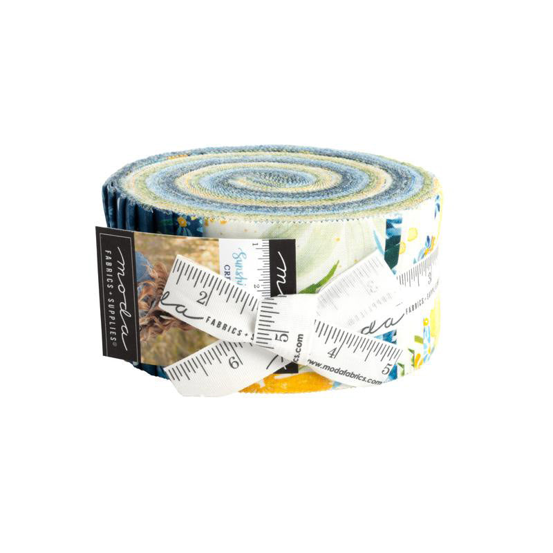 Sunshine & Blue Skies Jelly Roll 39820JR by Create Joy Project for Moda