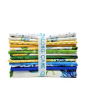 Sunshine & Blue Skies and Friends Fat Quarter Bundle bundled with ribbon