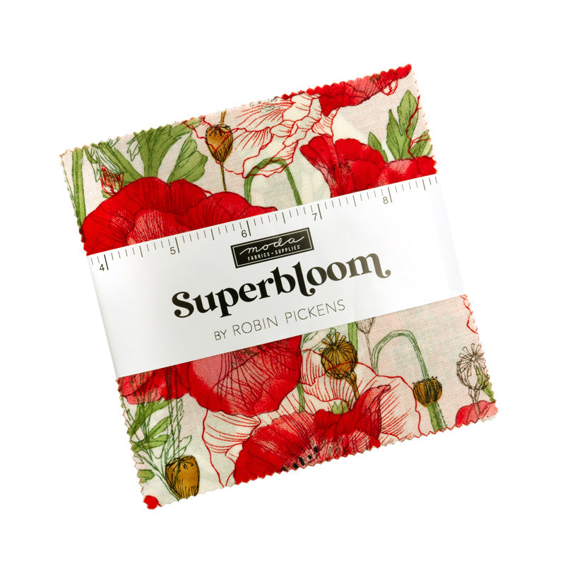 Superbloom Charm Pack 48780PP by Robin Pickens for Moda