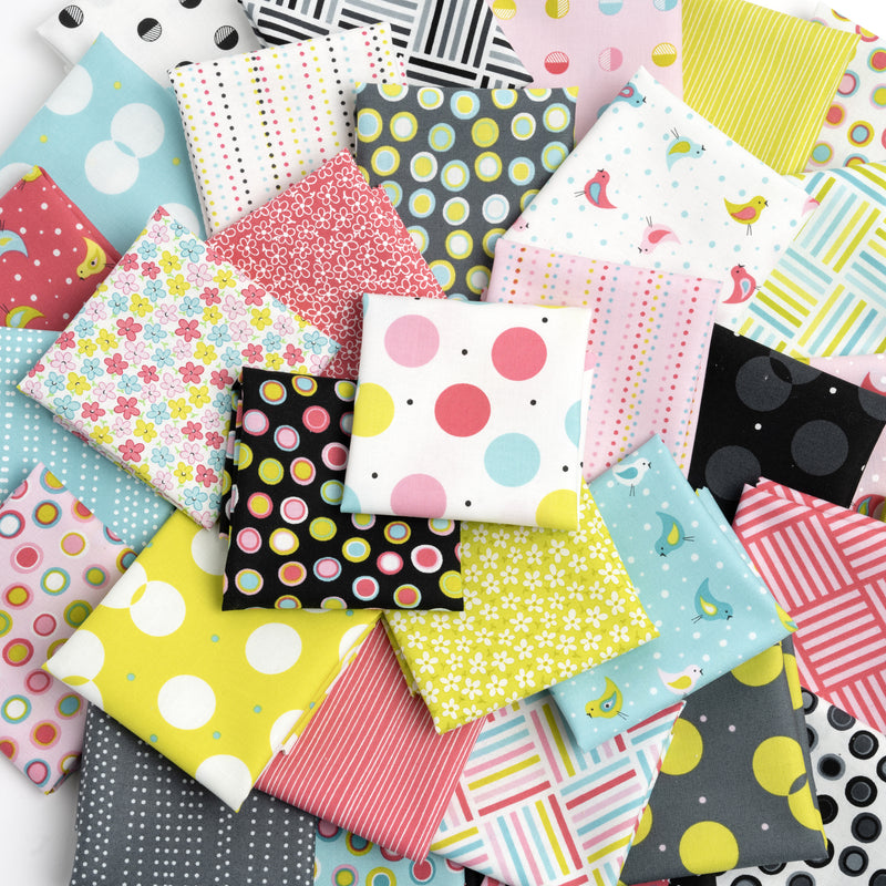 Sweet and Plenty Fat Quarter Bundle 22450AB by Me and My Sister Designs for Moda