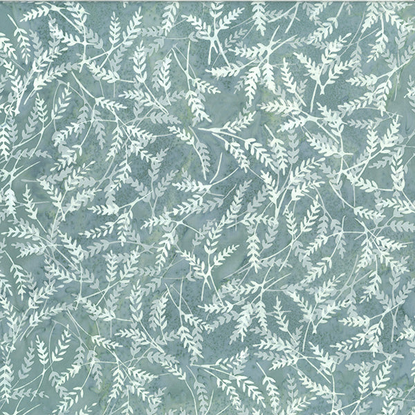 Sweet Harvest Breeze Batik U2478-79 Seafoam by Hoffman Fabrics