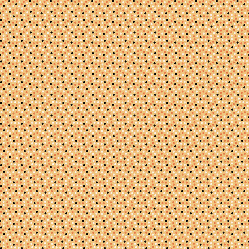 Sweet Tooth ST24312 Yellow Sugar Dots by Elea Lutz for Poppie Cotton. 
