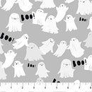 Sweet Treats 91259-92 Ghosts Gray by Jillian Phillips for FIGO Fabrics
