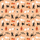 Sweet Treats 91260G-56 Castles Orange by Jillian Phillips for FIGO Fabrics