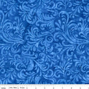 Swirl the Rainbow Batik BT23560-294 Ocean Blue by Riley Blake Designs