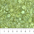 Tablescape Batik 83051-77 Artichoke Floral Bouquet by Banyan Batiks Studio for Northcott