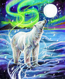 Tales of the Tundra Panel 8516P-76 Northern Lights Panel by Katy Lipscomb for Studio e Fabrics.