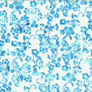 Tangled in Taffy Batik U2467-16 Sky by Hoffman Fabrics