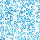 Tangled in Taffy Batik U2467-16 Sky by Hoffman Fabrics