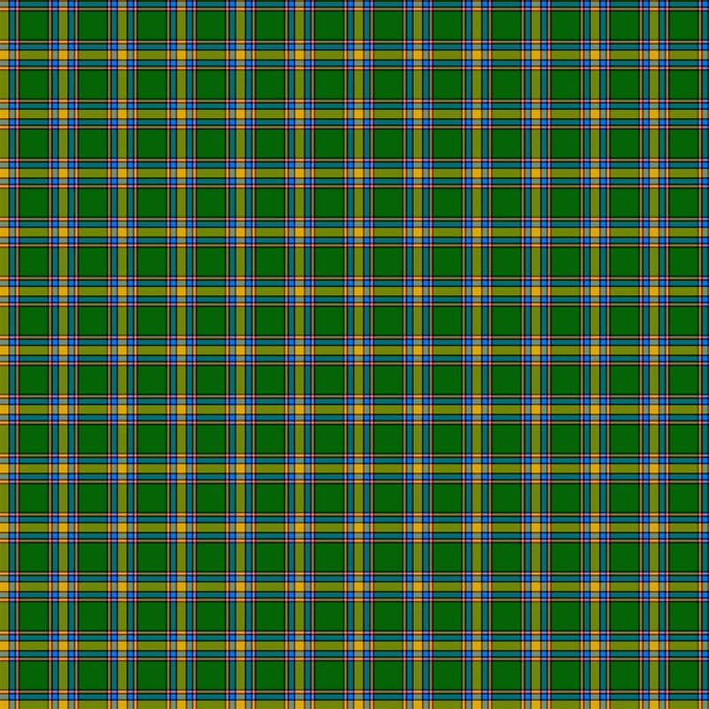 Tartan Traditions of Canada W25574-76 Alberta Green Multi by NC Studio for Northcott