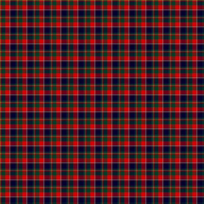 Tartan Traditions of Canada W25578-24 Quebec Red Multi by NC Studio for Northcott