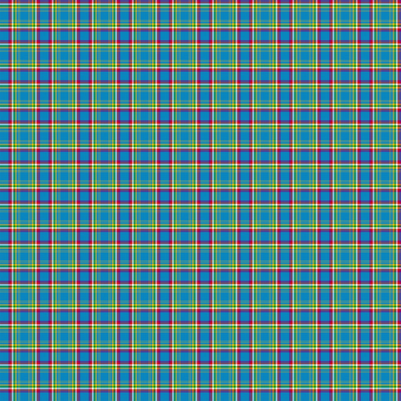 Tartan Traditions of Canada W25585-42 Yukon Blue Multi by NC Studio for Northcott