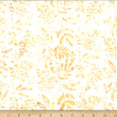 Tea Time Batik W2570-510 Plumeria by Hoffman Fabrics.