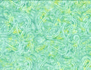 Tealing Good Batik 1400 22268 417 Lt Blue Double Paisley by Wilmington Prints