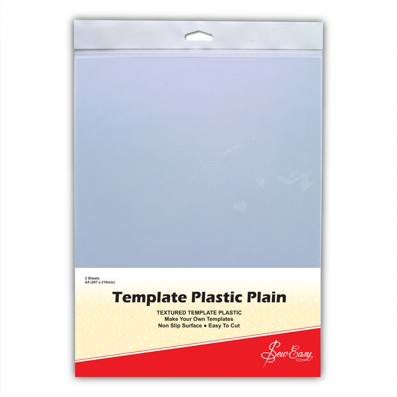 Sew Easy Template Plastic Plain - 2Pack ER400.2