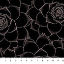 The Botanist 90879-99 Black Roses by Pippa Shaw for FIGO Fabrics