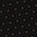 The Botanist 90879-99 Black Roses by Pippa Shaw for FIGO Fabrics