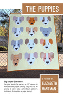 the puppies quilt pattern by Elizabeth Hartman front cover