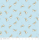 The Tale of Peter Rabbit C14702-BLUE Peter Toss by Beatrix Potter licensed to Riley Blake Designs