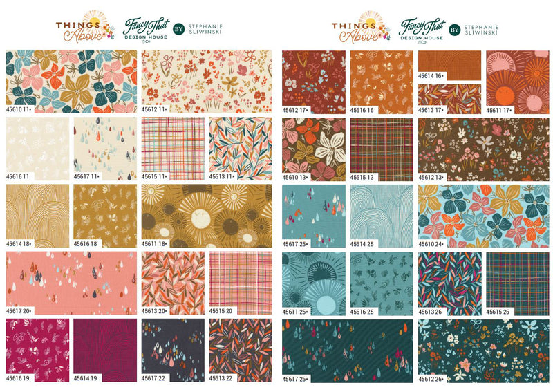 Things Above Charm Pack 45610PP by Stephanie Sliwinski for Fancy That Design House & Co. for Moda