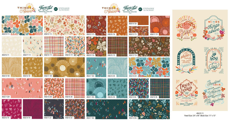 Things Above Fat Quarter Bundle 45610AB by Stephanie Sliwinski for Fancy That Design House & Co. for Moda